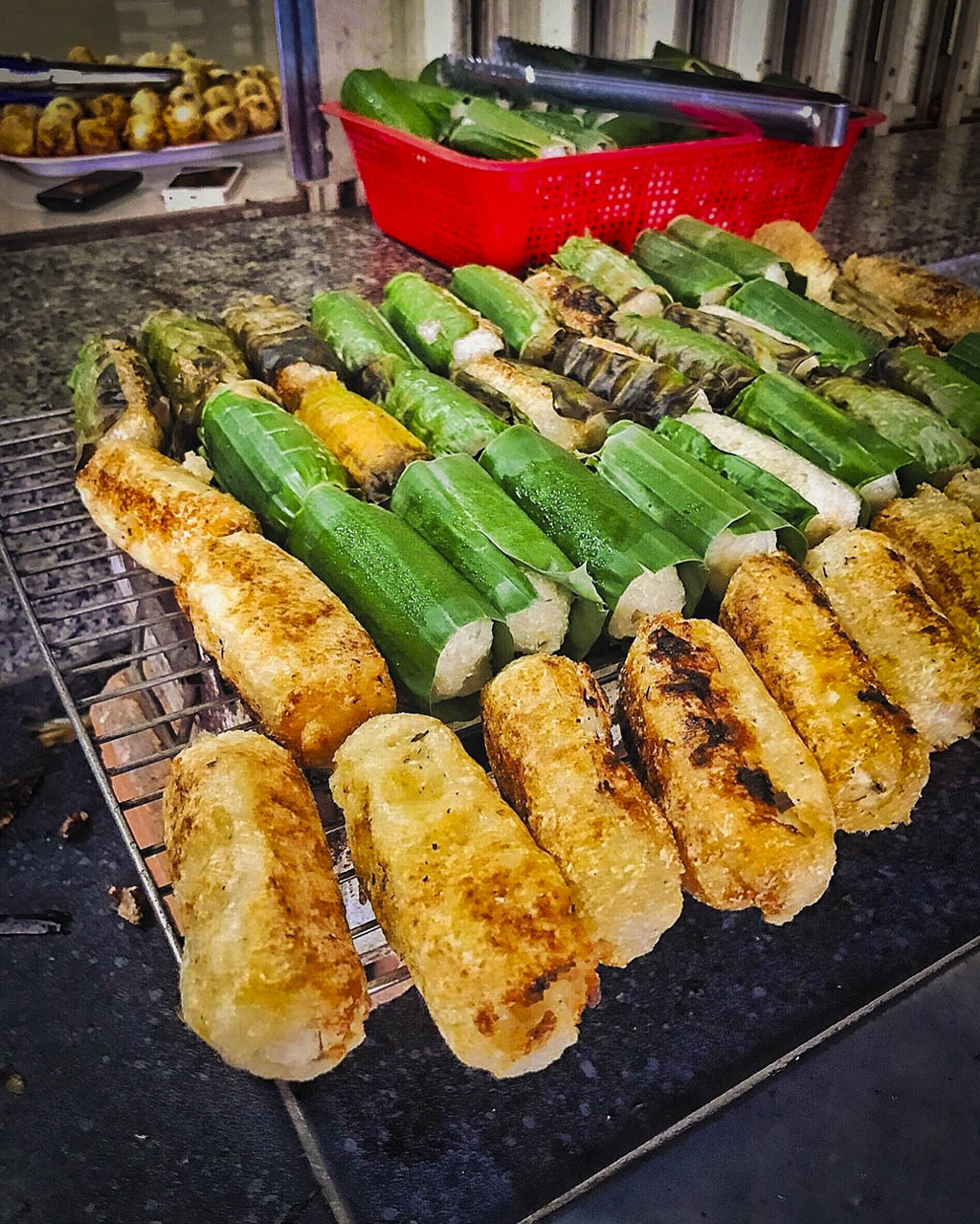 Explore chè chuối nướng spots on an eco-friendly tour